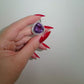 12.50ct African Amethyst Trillion-Cut Pendant