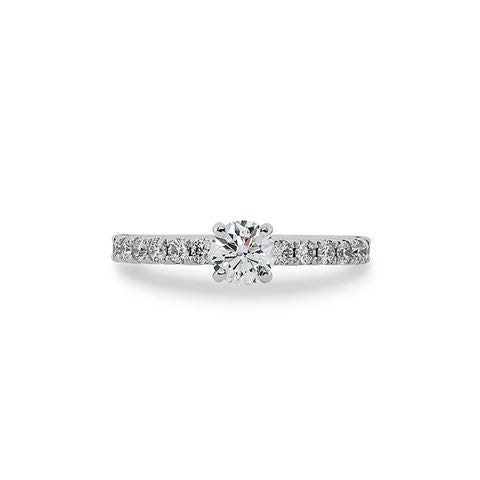 Round Cut Wedding Ring 0.5CT