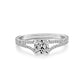 Round Cut Wedding Ring 0.5CT