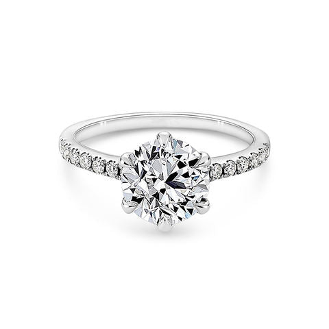 Round Cut Wedding Ring 2.0CT