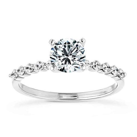 Round Cut Wedding Ring 1.0CT